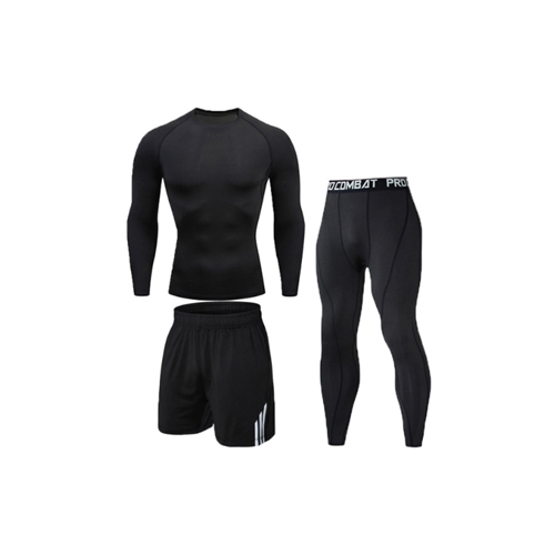 Gym Men's Running Fitness Sportswear Athletic Physical Training Clothes Suits Workout Jogging Sports Clothing Tracksuit Dry Fit
